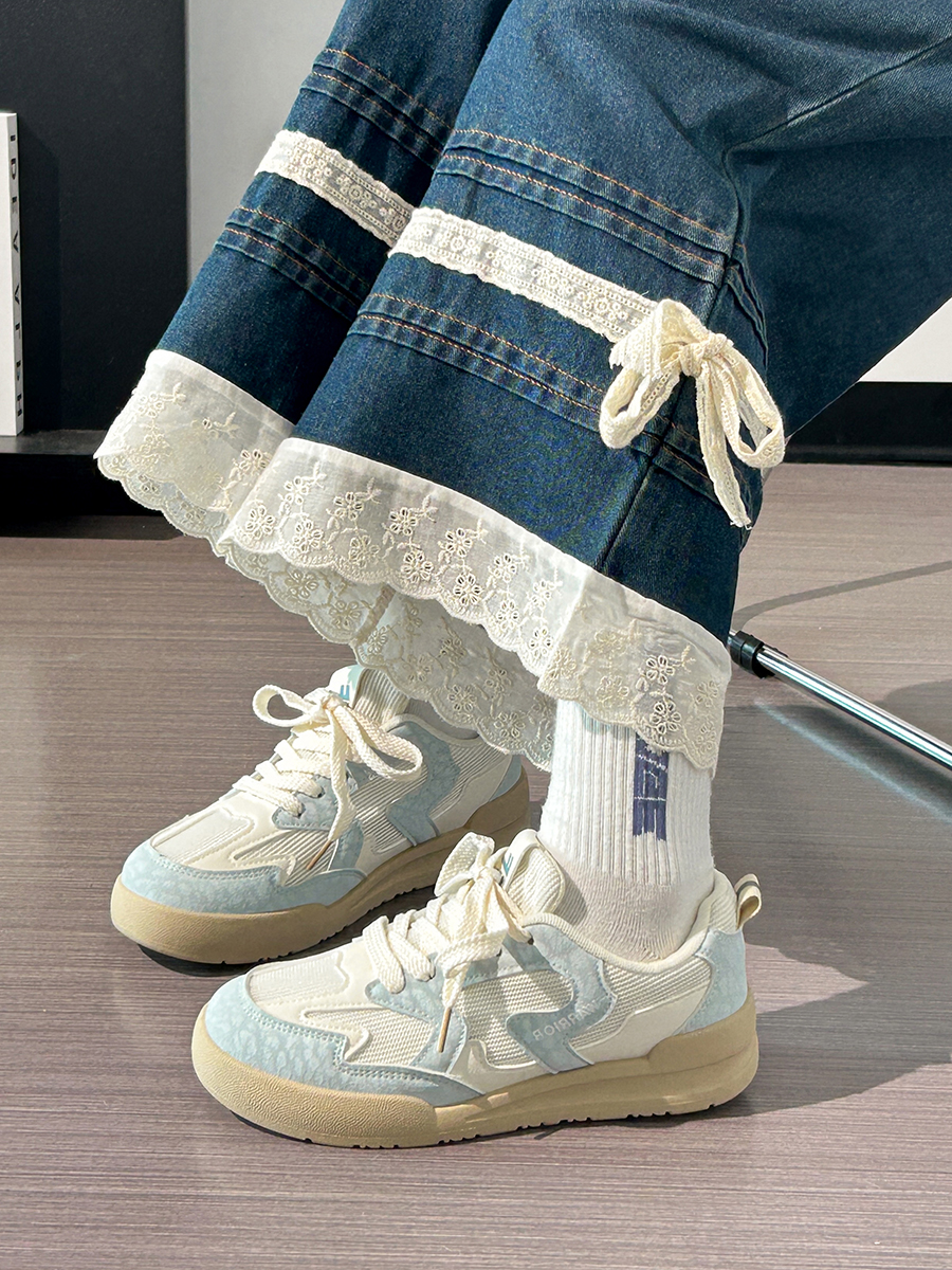 Women's Breathable Mesh Sports Sneakers - Trendy White Canvas Shoes for Summer 2025, Versatile and Stylish for Everyday Wear Women's Breathable Mesh Sports Sneakers - Trendy White Canvas Shoes for Summer 2025, Versatile and Stylish for Everyday Wear