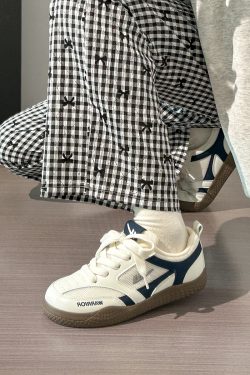 Women's Breathable Mesh Training Shoes, Summer White Sneakers, Original Design Canvas Sneakers for Style and Comfort