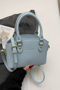 Women's Casual Crossbody Bucket Bag - Trendy 2025 Lychee Pattern Handbag, Versatile Style for Everyday Use