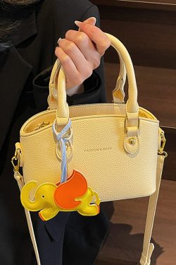 Women's Casual Crossbody Bucket Bag - Trendy 2025 Lychee Pattern Handbag, Versatile Style for Everyday Use