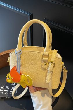 Women's Casual Crossbody Bucket Bag - Trendy 2025 Lychee Pattern Handbag, Versatile Style for Everyday Use