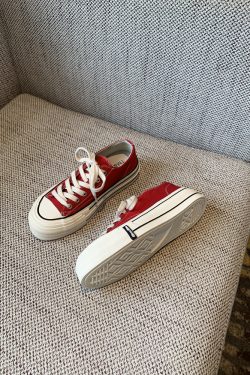Women’s Casual Sneakers - 2025 Korean Style Lace-Up Flat Low-Top Canvas Shoes for Versatile Everyday Wear
