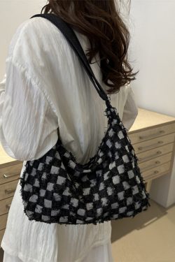 Women's Denim Dumpling Crossbody Bag - Large Capacity Summer Shoulder Tote in Trendy Korean Style 2025