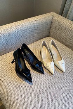 Women's Elegant Pointed Toe High Heels - Versatile Spring 2025 Thin Heel Shoes for Stylish Looks