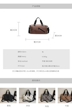 Women's Gym Bag with Dry Wet Separation | Sports Training & Yoga Bag for Short Trips & Business Travel