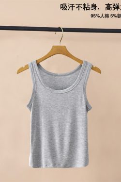 Women's Knitted Layering Vest, White Basic Camisole & Black Sleeveless Top - Trendy Summer Essentials for Chic Outfits
