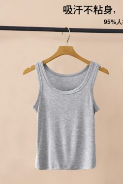 Women's Knitted Layering Vest, White Basic Camisole & Black Sleeveless Top - Trendy Summer Essentials for Chic Outfits