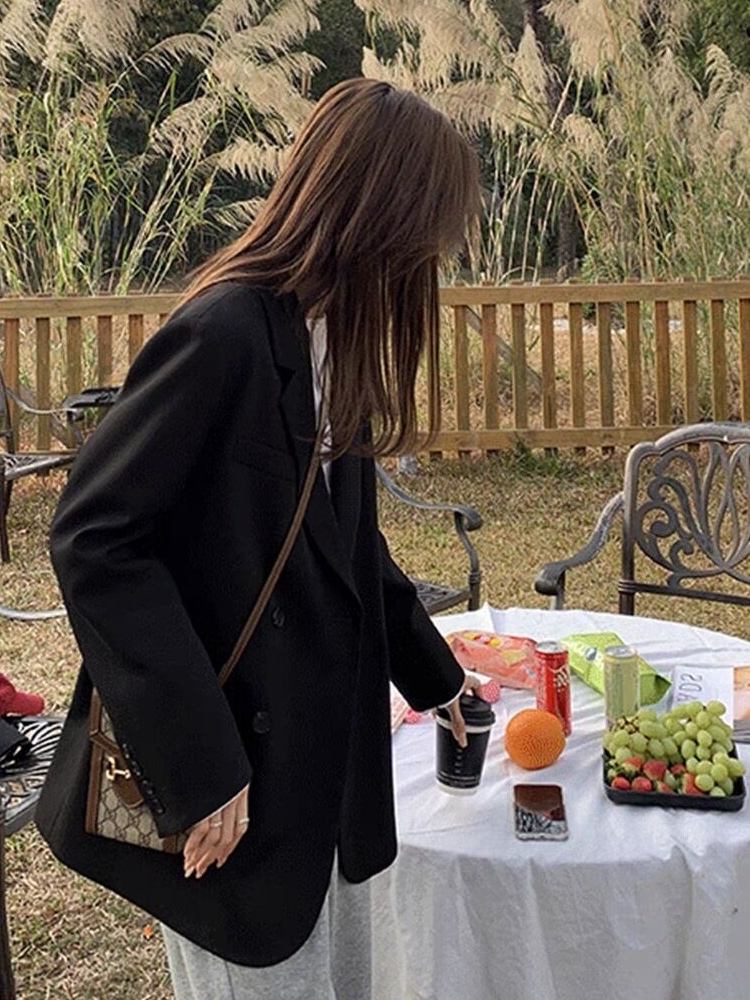 Women's Korean Style Unique Design Blazer, High-End Spring Autumn Suit, Trendy Small Blazer for 2025 Fashion Women's Korean Style Unique Design Blazer, High-End Spring Autumn Suit, Trendy Small Blazer for 2025 Fashion