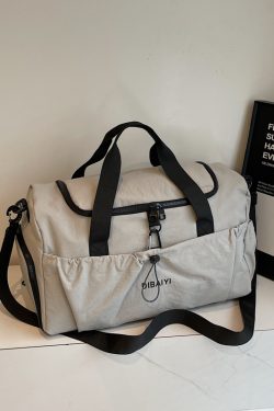 Women's Large Capacity Travel Sports Gym Bag - Lightweight Portable Hand-Held Shoulder Crossbody Luggage