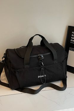 Women's Large Capacity Travel Sports Gym Bag - Lightweight Portable Hand-Held Shoulder Crossbody Luggage