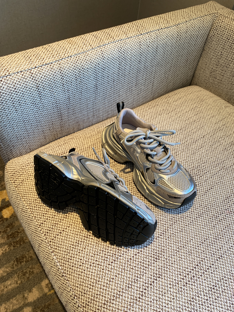 Women's Lightweight Breathable Mesh Lace-Up Dad Shoes - 2025 New Thick-Soled Sports Leisure Footwear for Comfort and Style Women's Lightweight Breathable Mesh Lace-Up Dad Shoes - 2025 New Thick-Soled Sports Leisure Footwear for Comfort and Style