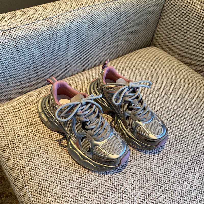 Women's Lightweight Breathable Mesh Lace-Up Dad Shoes - 2025 New Thick-Soled Sports Leisure Footwear for Comfort and Style Women's Lightweight Breathable Mesh Lace-Up Dad Shoes - 2025 New Thick-Soled Sports Leisure Footwear for Comfort and Style