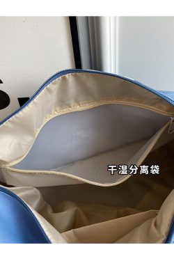 Women's Lightweight Fitness Bag - Large Capacity Swim & Sports Bag with Dry Wet Separation for Training & Travel