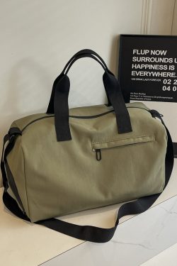 Women's Lightweight Training Bag with Dry Wet Separation, Crossbody Travel Luggage, Portable Short Trip Storage Bag