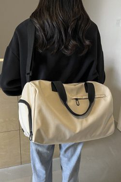 Women's Lightweight Training Bag with Dry Wet Separation, Crossbody Travel Luggage, Portable Short Trip Storage Bag