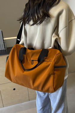 Women's Lightweight Training Bag with Dry Wet Separation, Crossbody Travel Luggage, Portable Short Trip Storage Bag