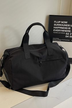 Women's Lightweight Training Bag with Dry Wet Separation, Crossbody Travel Luggage, Portable Short Trip Storage Bag