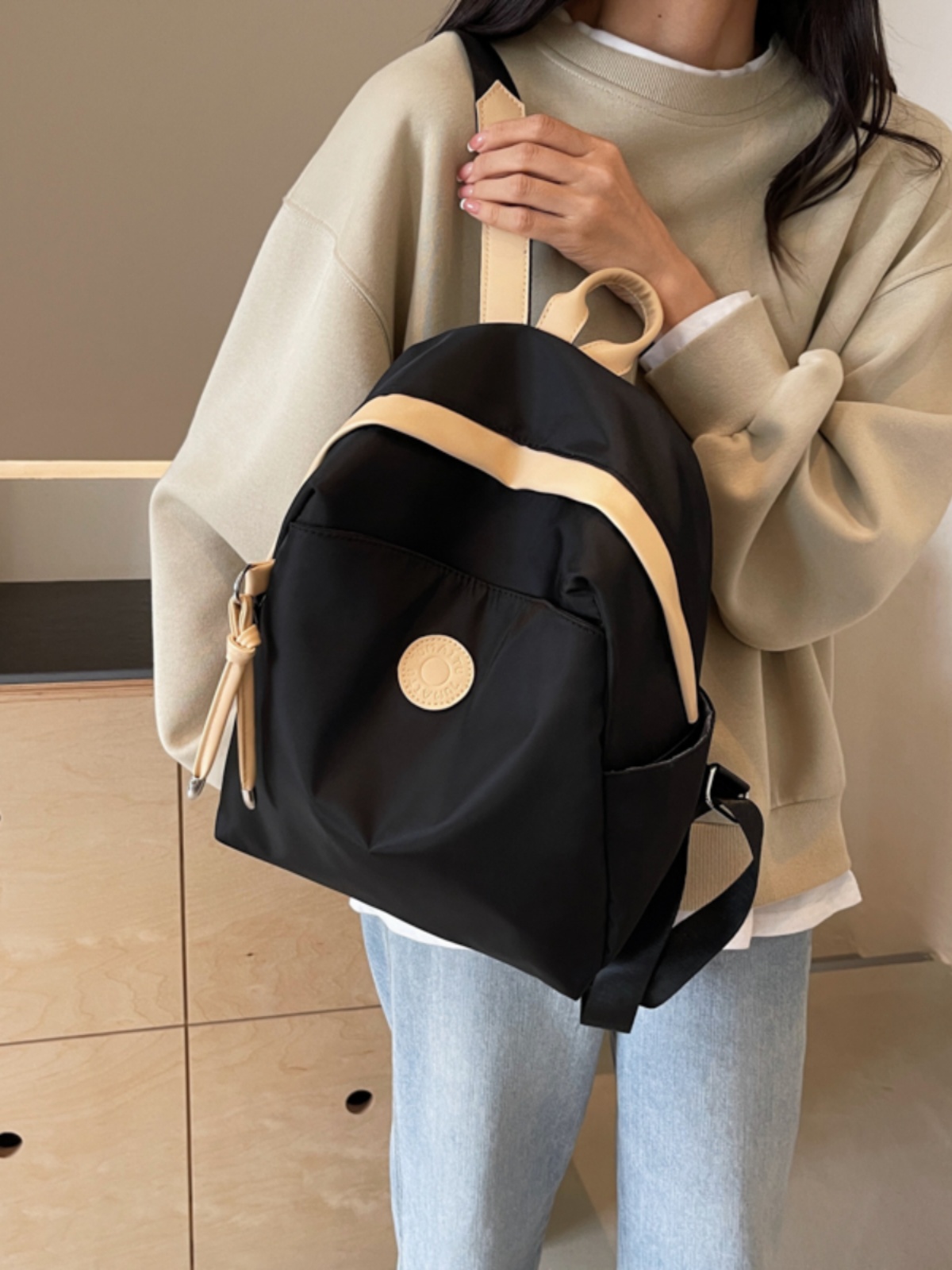 Women's Lightweight Travel Backpack - Casual Small Versatile Shoulder Bag for Commuting, School, and Hiking Adventures Women's Lightweight Travel Backpack - Casual Small Versatile Shoulder Bag for Commuting, School, and Hiking Adventures