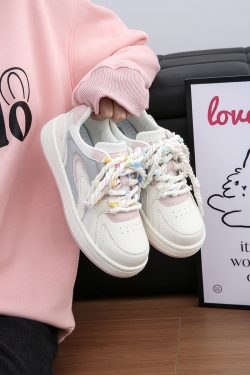 Women's Little White Sneakers - Soft Sole Spring/Summer Sports Shoes, Breathable Versatile Footwear for Everyday Style