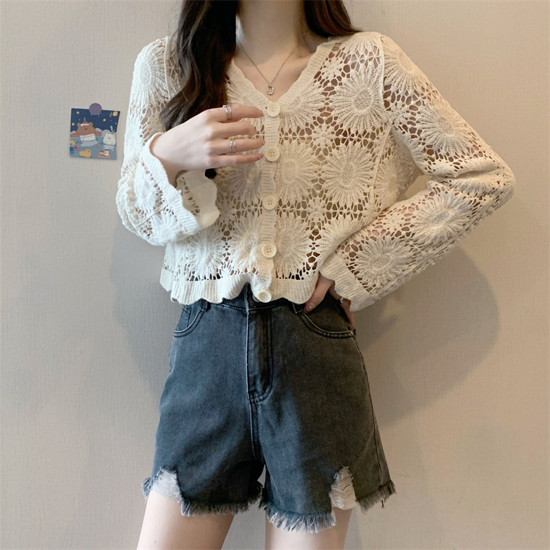 Women's Long Sleeve Sun Protection Shirt Jacket - Summer Knit Lace Cover-Up, Lightweight Shawl Top for Skirts and Dresses Women's Long Sleeve Sun Protection Shirt Jacket - Summer Knit Lace Cover-Up, Lightweight Shawl Top for Skirts and Dresses