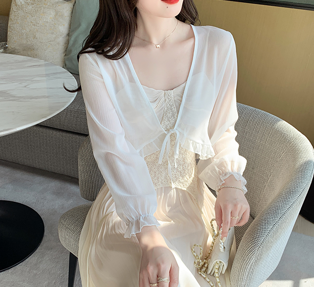 Women's Long Sleeve Sun Protection Shirt Jacket - Summer Knit Lace Cover-Up, Lightweight Shawl Top for Skirts and Dresses Women's Long Sleeve Sun Protection Shirt Jacket - Summer Knit Lace Cover-Up, Lightweight Shawl Top for Skirts and Dresses