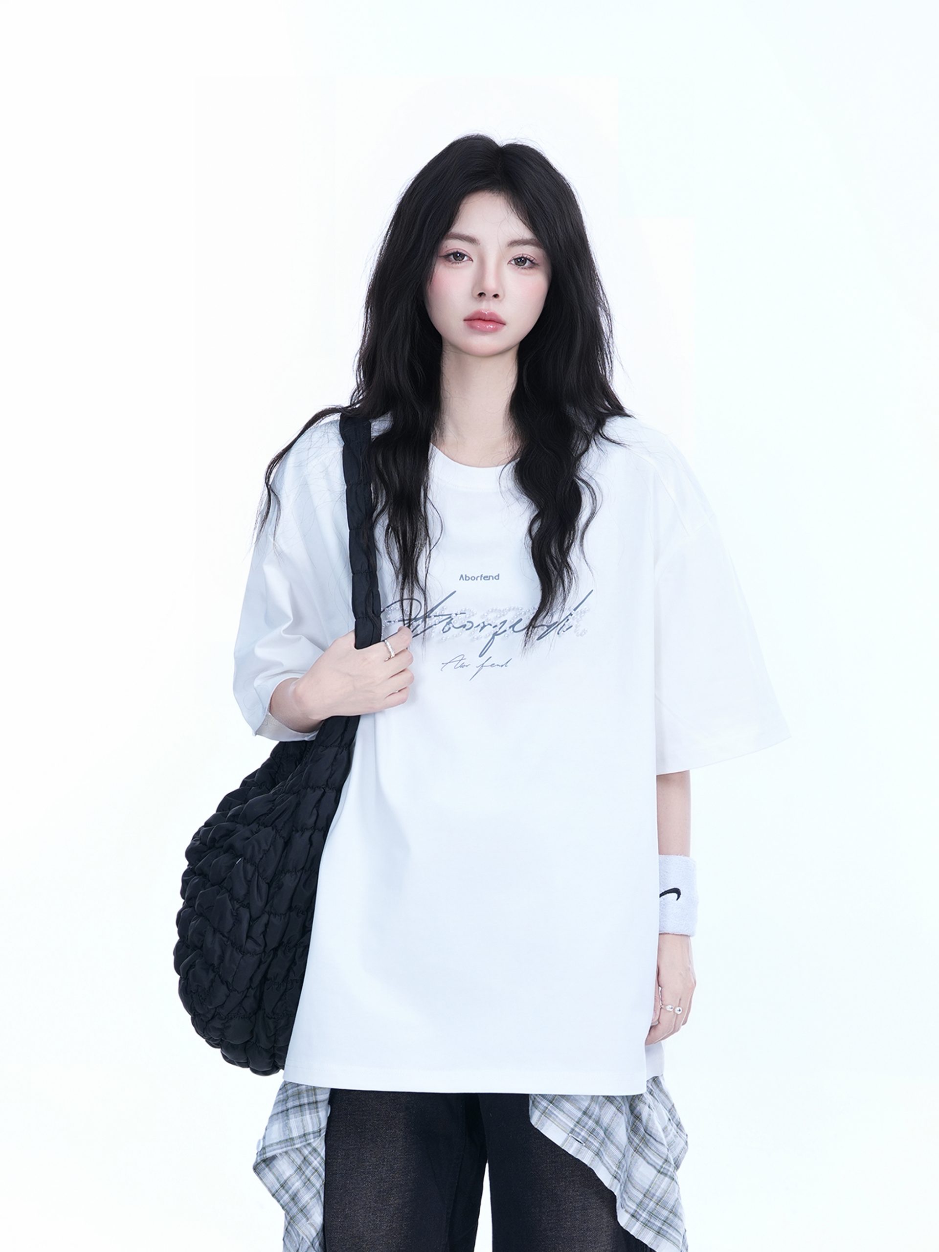 Women's Loose Fit Round Neck T-Shirt with Short Sleeves - Summer Style 'Sit and Eat Until the Mountains are Empty' Graphic Women's Loose Fit Round Neck T-Shirt with Short Sleeves - Summer Style 'Sit and Eat Until the Mountains are Empty' Graphic