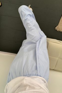 Women’s Loose Straight Wide-Leg Striped Casual Sports Pants - Summer Dance Jazz Pants in American Work Style