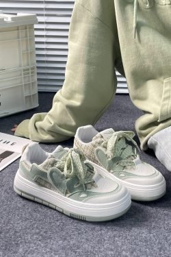 Women's Mesh Breathable Thick-Soled Board Shoes - 2025 Summer Trendy Versatile White Sneakers for Casual Style