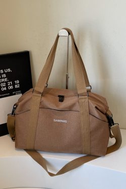 Women's Multifunctional Lightweight Travel Tote Bag, Large Capacity Maternity Storage Shoulder Bag for Short Trips