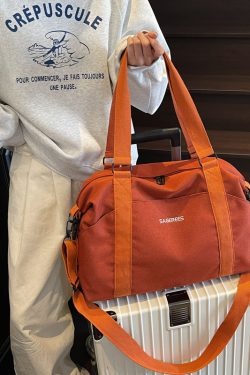 Women's Multifunctional Lightweight Travel Tote Bag, Large Capacity Maternity Storage Shoulder Bag for Short Trips