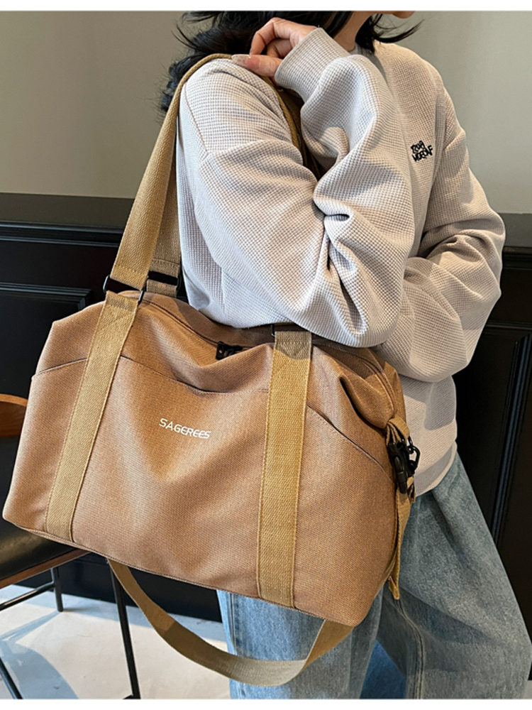 Women's Multifunctional Lightweight Travel Tote Bag, Large Capacity Maternity Storage Shoulder Bag for Short Trips Women's Multifunctional Lightweight Travel Tote Bag, Large Capacity Maternity Storage Shoulder Bag for Short Trips