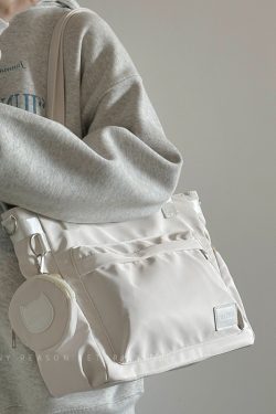 Women's Nylon Tote Bag 2024 - Large Capacity Shoulder Crossbody Bag for Students and Commuting - Trendy Fashion Accessory