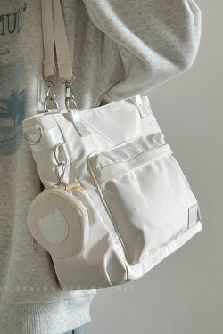 Women's Nylon Tote Bag 2024 - Large Capacity Shoulder Crossbody Bag for Students and Commuting - Trendy Fashion Accessory