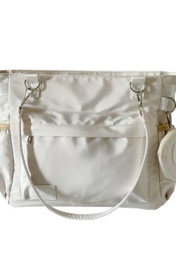 Women's Nylon Tote Bag 2024 - Large Capacity Shoulder Crossbody Bag for Students and Commuting - Trendy Fashion Accessory