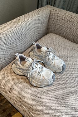 Women's Paris Lace-Up Thick-Soled Dad Shoes - Spring 2025 Casual Round Toe Sneakers, Y2K Trendy Sports Footwear