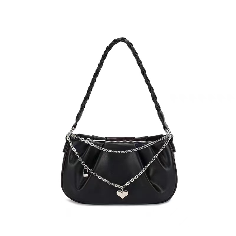 Women's Pleated Cloud Square Tote Bag - 2023 Summer Crossbody Underarm Bag, Versatile Fashion Accessory Women's Pleated Cloud Square Tote Bag - 2023 Summer Crossbody Underarm Bag, Versatile Fashion Accessory