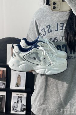 Women's Retro Chunky Dad Shoes - 2025 Summer Mesh Breathable Casual Sports Footwear with Soft Sole