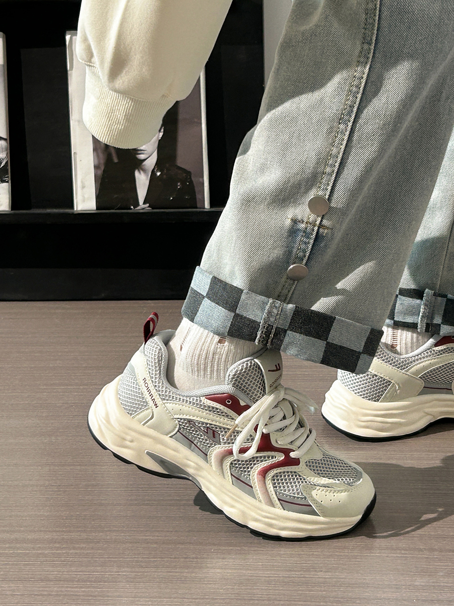 Women's Retro Chunky Dad Shoes - 2025 Summer Mesh Breathable Casual Sports Footwear with Soft Sole Women's Retro Chunky Dad Shoes - 2025 Summer Mesh Breathable Casual Sports Footwear with Soft Sole