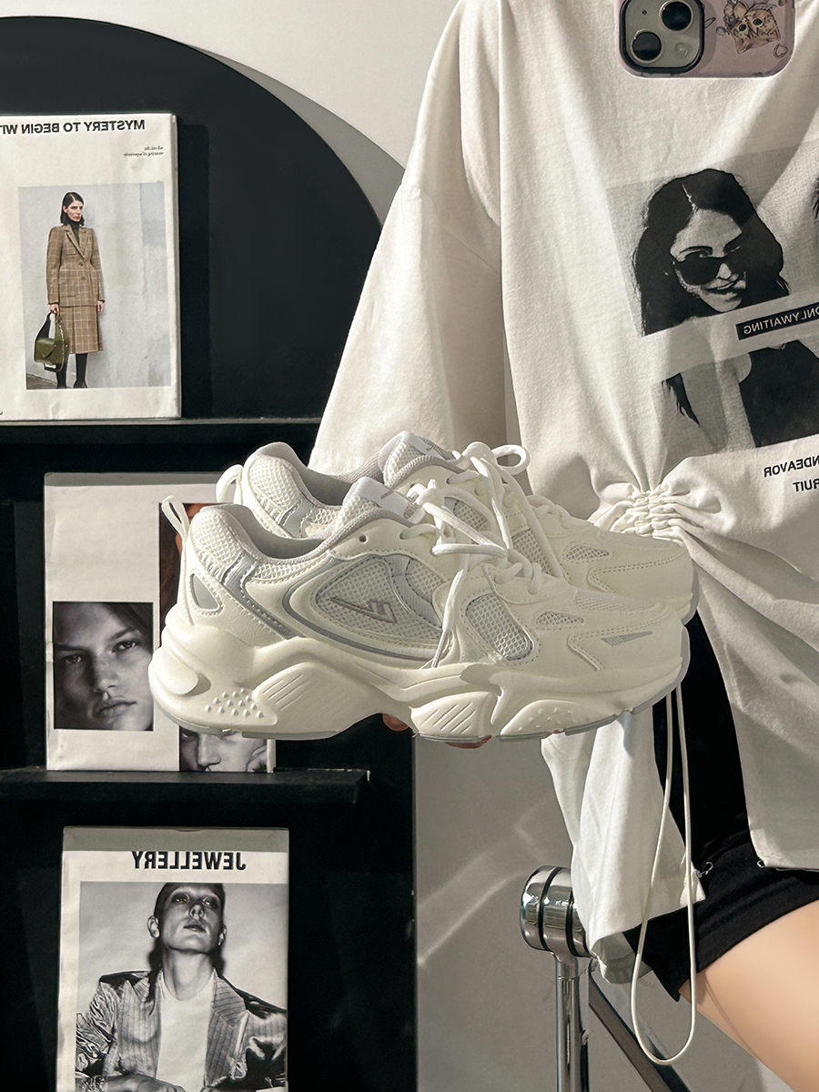 Women's Retro Chunky Dad Shoes - 2025 Summer Mesh Breathable Casual Sports Footwear with Soft Sole Women's Retro Chunky Dad Shoes - 2025 Summer Mesh Breathable Casual Sports Footwear with Soft Sole