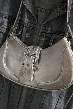 Women's Retro Crescent Underarm Bag - 2025 Trendy Crossbody Shoulder Bag for Hot Girl Style