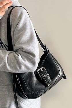 Women's Retro Crescent Underarm Bag - 2025 Trendy Crossbody Shoulder Bag for Hot Girl Style