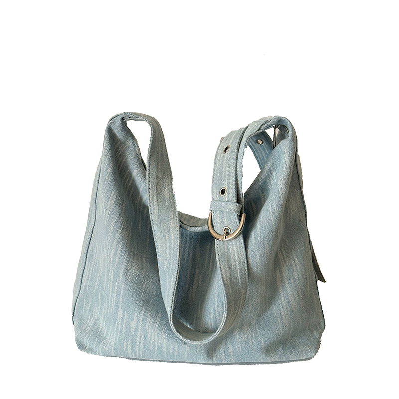 Women's Retro Denim Canvas Tote Bag - Large Capacity Commuting Shoulder & Crossbody Bag for Everyday Versatility Women's Retro Denim Canvas Tote Bag - Large Capacity Commuting Shoulder & Crossbody Bag for Everyday Versatility