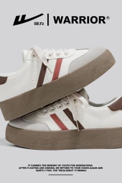 Women's Retro Hong Kong Style Board Shoes - Soft Sole, Breathable Design for Spring Summer, Trendy Niche Training Sneakers