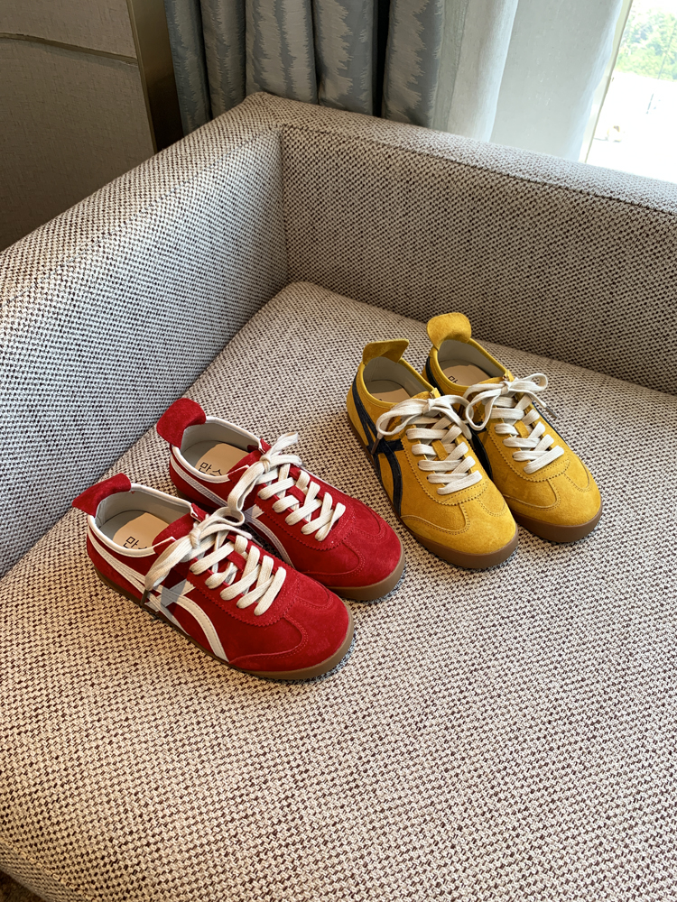 Women's Retro Lace-Up Sneakers in Cloud Yellow - 2025 Casual Sports Shoes for Versatile Style, Y2K Inspired Fashion Women's Retro Lace-Up Sneakers in Cloud Yellow - 2025 Casual Sports Shoes for Versatile Style, Y2K Inspired Fashion