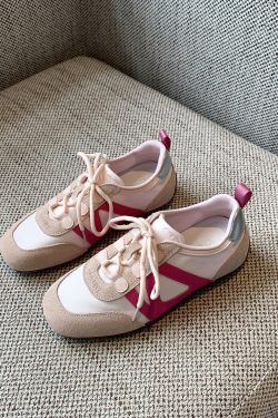 Women's Retro Thin Breathable Flat Sports Shoes - 2025 Summer Casual Commuting Footwear