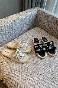 Women's Rhinestone Fisherman Sandals - Flat Woven One-Strap Slippers for Summer 2025 Outdoor Trend, Stylish and Comfortable