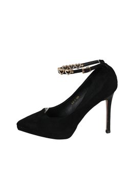 Women's Rhinestone One-Strap Stiletto Heels - 10CM Platform Pointed Toe Flats, Trendy 2025 Style