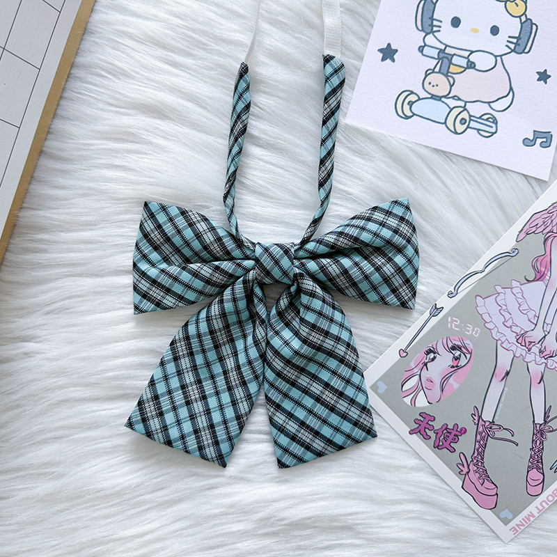 Women's Sailor Outfit Accessory - Versatile Bow Tie Collar Skirt - Pudding Bear Inspired JK Bowknot College Style Uniform Women's Sailor Outfit Accessory - Versatile Bow Tie Collar Skirt - Pudding Bear Inspired JK Bowknot College Style Uniform