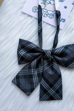 Women's Sailor Outfit Accessory - Versatile Bow Tie Collar Skirt - Pudding Bear Inspired JK Bowknot College Style Uniform