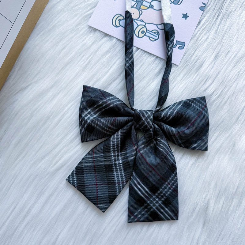 Women's Sailor Outfit Accessory - Versatile Bow Tie Collar Skirt - Pudding Bear Inspired JK Bowknot College Style Uniform Women's Sailor Outfit Accessory - Versatile Bow Tie Collar Skirt - Pudding Bear Inspired JK Bowknot College Style Uniform